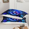 Acoinel Blue Butterfly Comforter Set with 1 Quilt 2 Pillowcases, for Valentine's Day Wedding Gifts ,Queen - 2 of 4