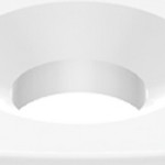 round countertop ceramic thin edge basin 450*450*120mm