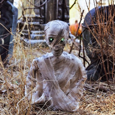 Nifti Nest 14.6-Inch Halloween Animated LED Mummy