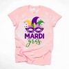 Simply Sage Market Mardi Gras Mask Short Sleeve Tee - 2 of 4