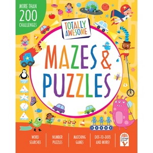Totally Awesome Mazes and Puzzles - by  William C Potter & Becky Wilson & Parragon Books (Paperback) - 1 of 1