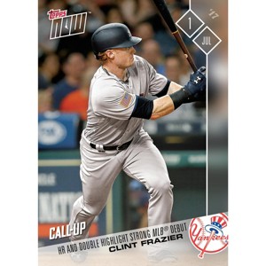 Topps Topps NOW HR And Double Highlight MLB Debut Clint Frazier Card #313 - 1 of 1