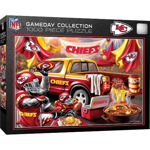 MasterPieces Game Day 500 Piece Jigsaw Puzzle for Adults - NFL Kansas City  Chiefs Locker Room - 15x21