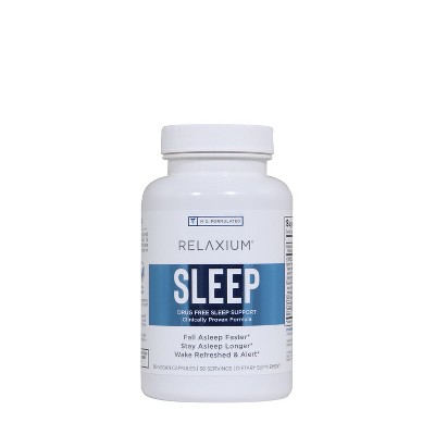 Relaxium Sleep Support - 60 Capsules (30 Servings), 60 Capsules
