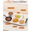 Kismile Electric Warming Tray,3 Temp Settings, Rollable Portable Food Warming Mat, Ideal for Gatherings, Parties, Food Warmer - 4 of 4