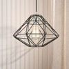 Livex Lighting Geometric Shade 1 - Light Pendant in  Black - 3 of 4