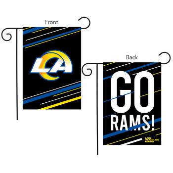 Briarwood Lane Los Angeles Rams Slogan Garden Flag NFL Licensed 1