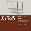 John Boos Maple Wood Top Work Table with Adjustable Lower Shelf, 48 x 30 x 1.5" - 4 of 4