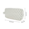 Unique Bargains Fashionable Rectangle Dots Makeup Bag 1 Pc - 2 of 4