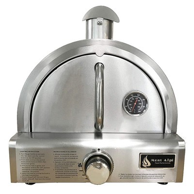  Mont Alpi MAPZ Table Top Gas Stainless Steel Large Portable Pizza Oven Cooker 