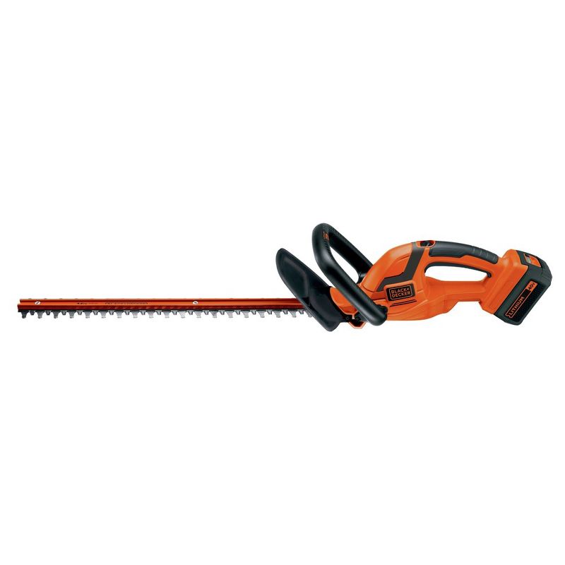 Black & Decker LHT2436 40V MAX Lithium-Ion Dual Action 24 in. Cordless Hedge Trimmer Kit, 4 of 8