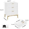 3-Drawer Dresser for Bedroom - Simply Modern Chest of Drawers with Wide Top, Wooden Design, Deep Storage for Living Room, Hallway, or Kids' Room - 2 of 4
