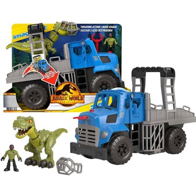 Imaginext jurassic world truck on sale