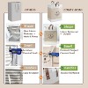 2Pack 76L Laundry Basket & Hamper, Large Collapsible Waterproof Clothes Baskets with Handles - 2 of 4