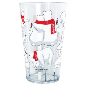 Coca Cola Christmas Polar Bears Tritan Drinking Cup - 1 of 3