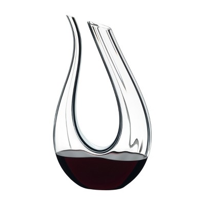 Riedel Decanters Crystal 1.6 Quart Fatto A Mano Amadeo Decanter