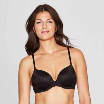 Women's Icon Full Coverage Lightly Lined T-Shirt Bra - Auden™ Black 32A