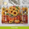 Briarwood Lane Fall Placemat (4-pack) 17x11.25 Fall Sunflowers For Fall Placemat - 4 of 4