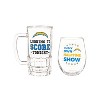 Evergreen Los Angeles Chargers, Stemless 17OZ Wine & Beer 16 OZ Gift Set - 3 of 4
