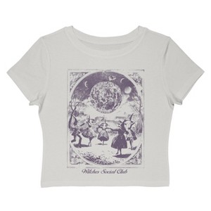 Social Collective Women Witches Social Short Sleeve Graphic Cotton Baby Tee - 1 of 4