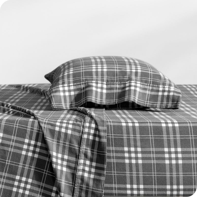 Cotton Flannel Sheet Set by Bare Home, 4 of 8