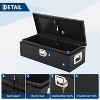 Heavy Duty Steel Truck Bed Tool Box with Lock, Waterproof Metal Toolbox for Truck, Pickup, RV & Trailer - 4 of 4