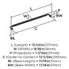 Amerock Collet Pull for Cabinets, Drawers, and Furniture - 3 of 4