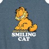 Women's - Garfield - Never Trust Smiling Cat Graphic Racerback Tank - 2 of 4