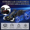 24V Electric Go Kart for Kids, with 2 * 150W Motors, Adjustable Seat, 8mph Speed, Led Lights, for Children Ages 6-15 - 2 of 4