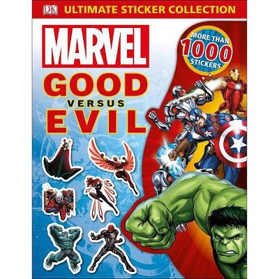 Marvel Good Versus Evil - (Ultimate Sticker Collection) by  DK (Paperback)