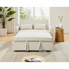 MYINDA 52.3'' * 68.9'' Pull Out Sofa Bed, Corduroy with USB Port, Side Pockets and Cup Holders - 4 of 4