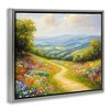 Stupell Industries Bright and Sunny Wildflowers Floating Frame Canvas Art - 2 of 4