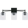Capital Lighting Peyton 3 - Light Vanity in  Matte Black - 3 of 3