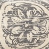 14"x23" Oversize Montpellier Floral Design Lumbar Throw Pillow Gray - Saro Lifestyle - image 3 of 3