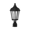 Livex Lighting Morgan 1 - Light Post Light in  Textured Black - 4 of 4
