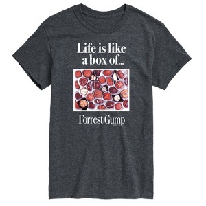 Men's - Forrest Gump - Life Is Like A Box Of Chocolates Short Sleeve Graphic T-Shirt - 1 of 4