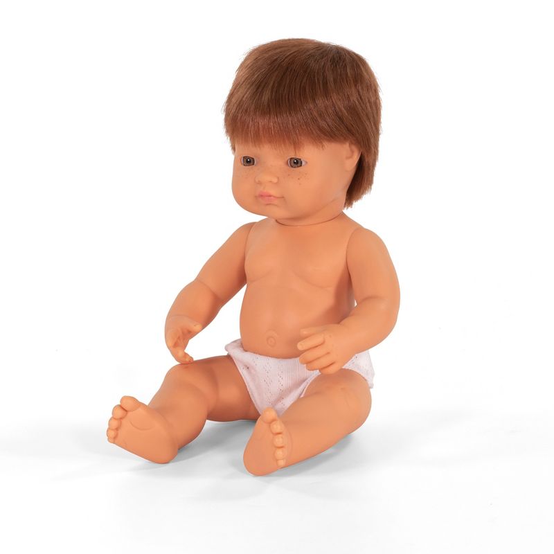 Miniland Educational Anatomically Correct 15" Baby Doll, Boy, Red Hair, 2 of 4