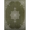 Unique Loom Outdoor Traditional Antique Medallion Woven Area Rug - 2 of 4