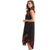 Riviera Sun Tie Dye Summer Dress - Beach Cover Up - 2 of 3
