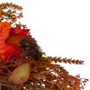 Northlight 24" Fall Harvest Maple Leaf with Berries Artificial Wreath; Unlit - 3 of 3