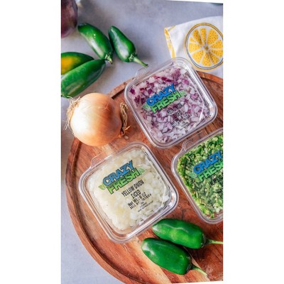 Crazy Fresh Diced Red Onion - 6oz