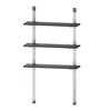 Keter 40 Inch All Weather Steel Utility Storage Shed Shelf Kit - 2 of 4