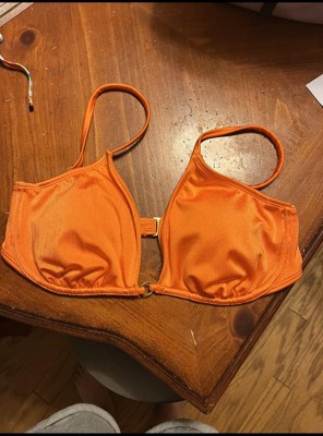 Azure Underwired Lined Non Padded Bikini Swim Top Burnt Orange- 1134 –  Bravo Bra Boutique