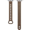 Worryfree Gadgets Leather Thin Bands for Apple Watch 38mm 40mm 41mm iWatch Series 8 7 6 SE 5 4 3 2 1 - Assorted Colors - 3 of 4