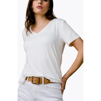 ABLE Women's Meghan Drapey V-Neck Tee