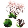 Unique Bargains Mini Faux Coral Reef Decor for Aquarium Decorations 13.19"x10.51" 1 Pc - 3 of 4