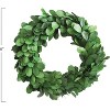 Luupathcy Preserved Genuine Boxwood Wreath,for Home Wall Porch Decoration - 2 of 4