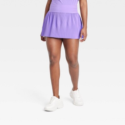 Women's Micro Pleated Skort - All In Motion™ Violet Xxl : Target