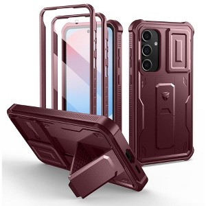 Dexnor for Samsung Galaxy S24 FE Case with Built-in Slide Camera Cover & Screen Protector & Kickstand - 1 of 1