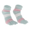 Unique Bargains Women's Warm Plush Yoga Five Toe Socks 1 Pair - 2 of 4